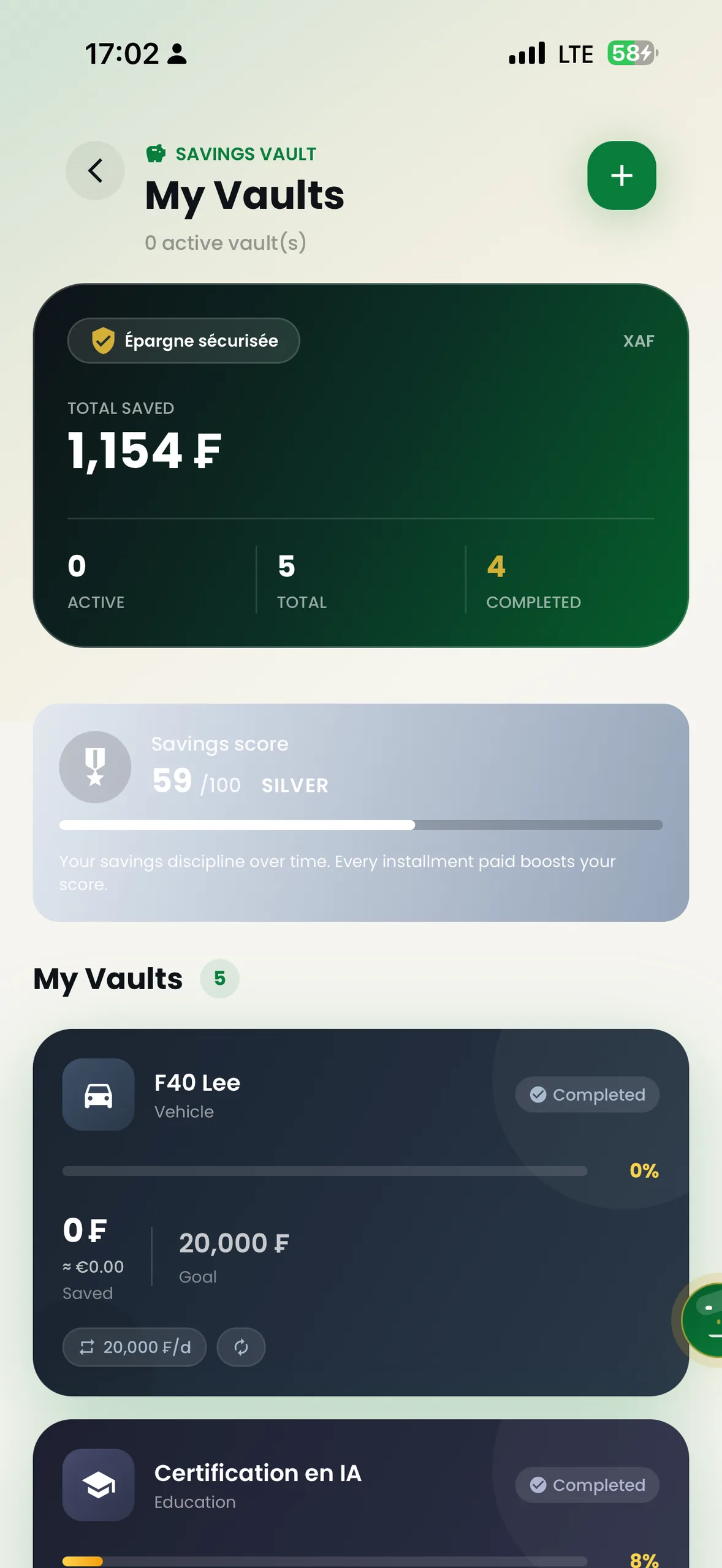 Vault Dashboard